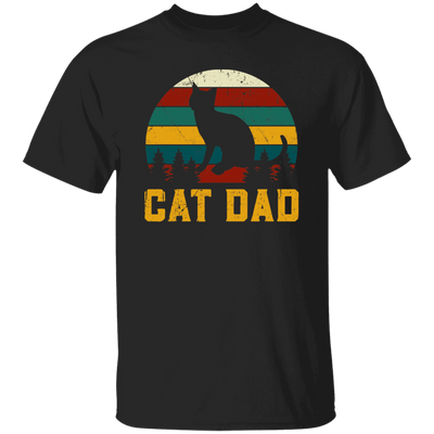 Cat Lover, Retro Cat Dad, Kitten Love Gift, Vintage Cat, Best Of Meow Unisex T-Shirt