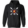 Denver Colorado, Snowboarding Direction, Sun Snow And Mountain Pullover Hoodie