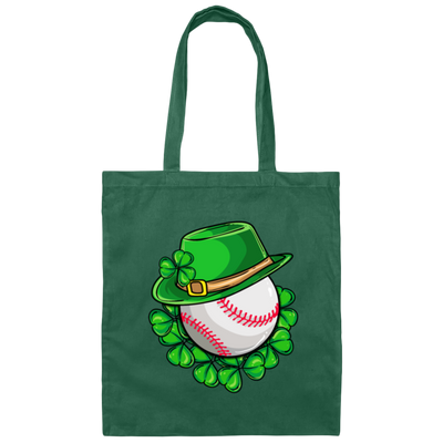 Patricks Day, St Patricks Day Irish Baseball Canvas Tote Bag