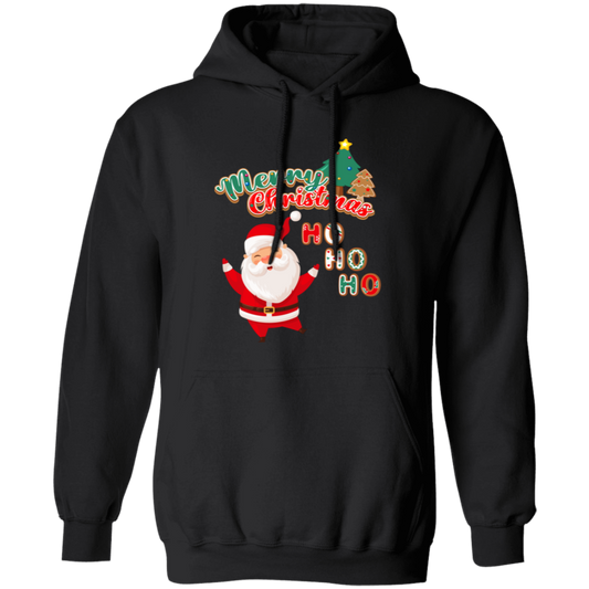 Merry Christmas, Ho Ho Ho, Love Christmas Pullover Hoodie