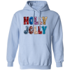 Holly Jolly, Sequin Holly Jolly, Blink Glitter Christmas, Merry Christmas, Trendy Christmas Pullover Hoodie