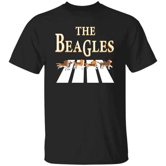 The Beagles, Dogs Hunt Bunnies, 4 Dogs, Beagle Dogs Unisex T-Shirt