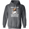 I Will Follow You, Wherever You Go, Personal Stalker, Stalk-dog, Bathroom Pullover Hoodie