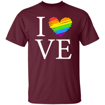 Love Is Love, LGBT Love, Lgbt's Day, Lgbt Heart Design Unisex T-Shirt