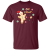 Oh Snap, Cute Gingerbread, Gingerbread Break Down The Leg Unisex T-Shirt