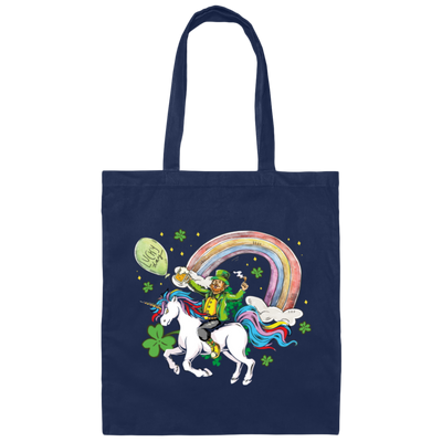 St Patrick's Day Unicorn Lovers Canvas Tote Bag