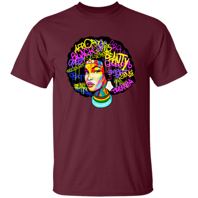 African Woman, Black Hair Lover, Best Black Queen, Black History Unisex T-Shirt