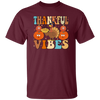 Thankful Vibes, Thanksgiving Day, Turkey's Day Unisex T-Shirt