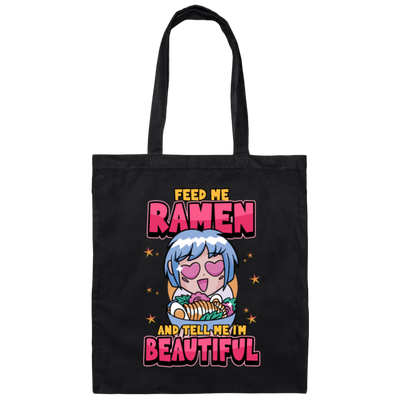 Anime Ramen Otaku Weeb Japan Food Gift Canvas Tote Bag