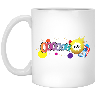 Bingo, Lucky Game, Bet Game, Bingo Gamer White Mug