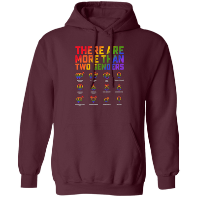 Love Lgbt, Pride Them, There Are More Than Two Genders, Lgbt Gift Pullover Hoodie