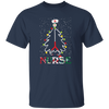 Nurse Christmas, Xmas Tree, Christmas Gift For Nurse Unisex T-Shirt