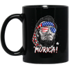 America Flag, Abe Lincoln, 4th of July, Love American Gift, Best Of July Black Mug