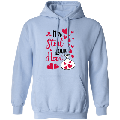 Mr Steal Your Heart, Happy Valentine, Valentine's Day, Valentine Gift Pullover Hoodie