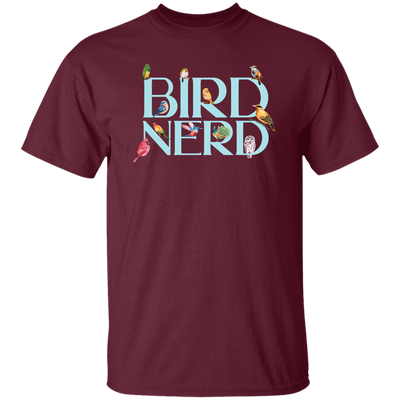 Bird Nerd, Love Birds, Bird Lover Gift, Kinds Of Bird Unisex T-Shirt