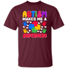 Autism Makes Me A Superhero, Nursery Design, Puzzle Unisex T-Shirt