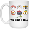 This Is How I Roll, Love Sushi, Rolling The Sushi White Mug