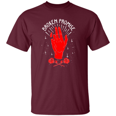 Broken Promise, Do Not Promise Me, Lier, Be Reliable Person, Red Hand Unisex T-Shirt