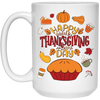 Happy Thanksgiving_s Day, Thanksgiving Iconic White Mug