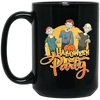 Halloween Party, Three Zombies, Zombie Boys, Trick Or Treat Black Mug