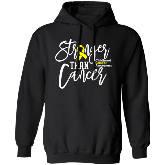 Childhood Cancer Awareness, Childhood Cancer, Stronger Than Cancer Pullover Hoodie