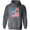 Father's Day, All American Dad, American Sunglasses Pullover Hoodie