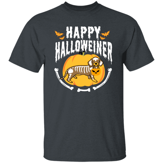 Funny Dachshund, Happy Dachshund, Halloween Gift, Best Halloween Lover Unisex T-Shirt