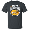 Funny Dachshund, Happy Dachshund, Halloween Gift, Best Halloween Lover Unisex T-Shirt