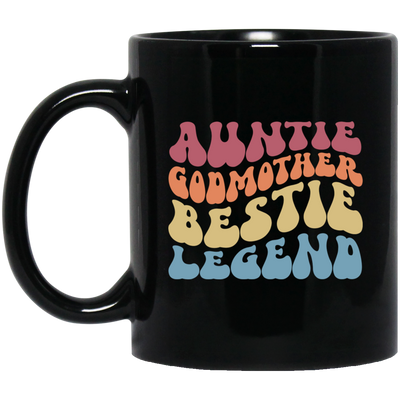 Auntie Godmother Bestie Legend, Retro Mother Gift