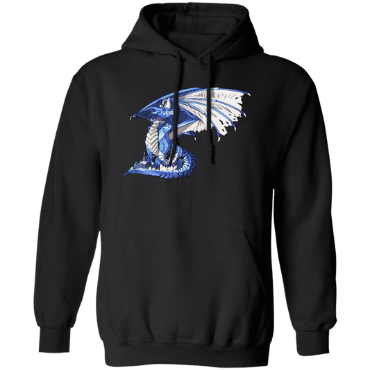 Love Dragon, Blue Dragon, Westly Dragon, Cool Dragon, Dragon Lover Pullover Hoodie