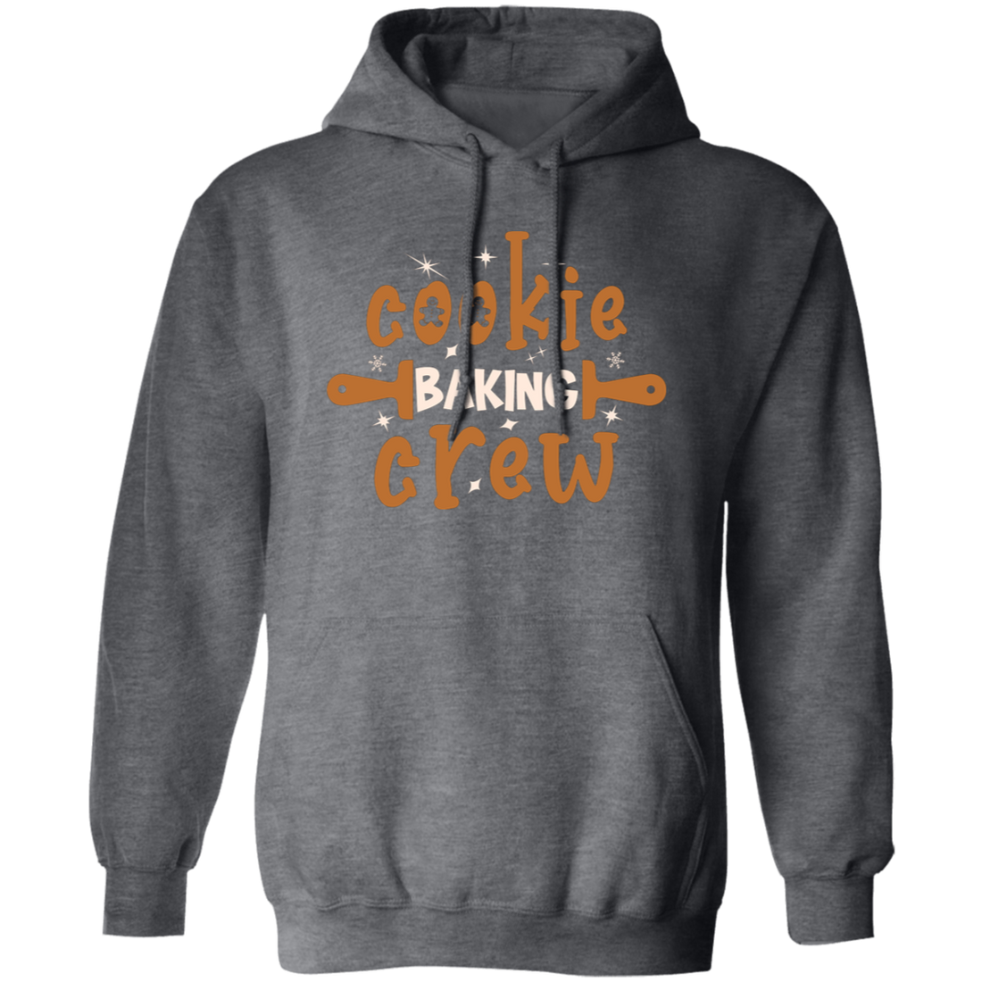 Cookie Baking Crew, Merry Christmas, Trendy Christmas, Xmas Cookie Pullover Hoodie