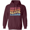 Auntie Godmother Bestie Legend, Retro Mother Gift Pullover Hoodie