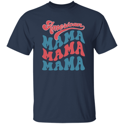 Retro Mama, American Mama, Mother America, Mommy Unisex T-Shirt