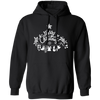 Merry Christmas Silhouette, Christmas Bell, Christmas Flower, Merry Christmas, Trendy Christmas Pullover Hoodie