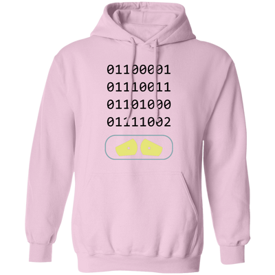 Binary Number, Number 0 And Number 1, Love Binary Pullover Hoodie