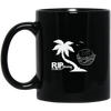 RIP Jimmy, Rest In Peace, Jimmy Buffett, Jimmy 1946 Black Mug