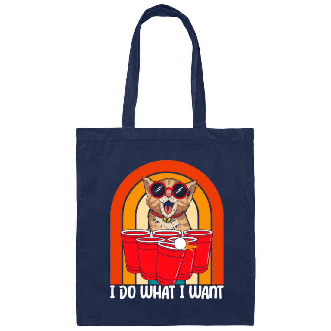 Cute Cat I Do What I Want Cat Owner Velvet Paws Cat Funny Canvas Tote Bag