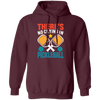 There's No Crying In Pickleball, Retro Pickleball Pullover Hoodie