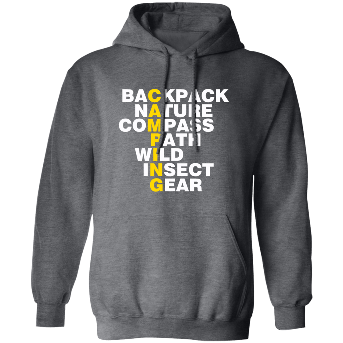 Camping Lover, Nature Camping, Backpacking Wilderness, Love To Camp Pullover Hoodie