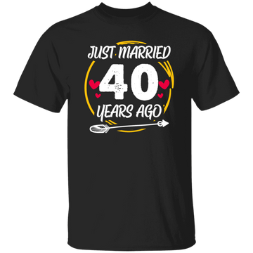 Anniversary Gift, 40th Anniversary, 40 Years Wedding, Anniversary Gift Unisex T-Shirt