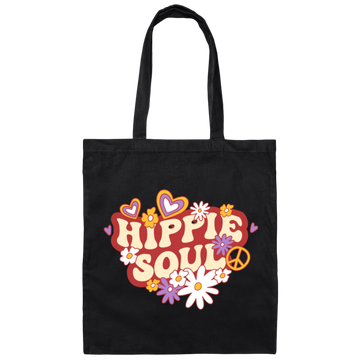 Hippie Soul, Groovy Soul, Groovy Style, Groovy Hippie Canvas Tote Bag