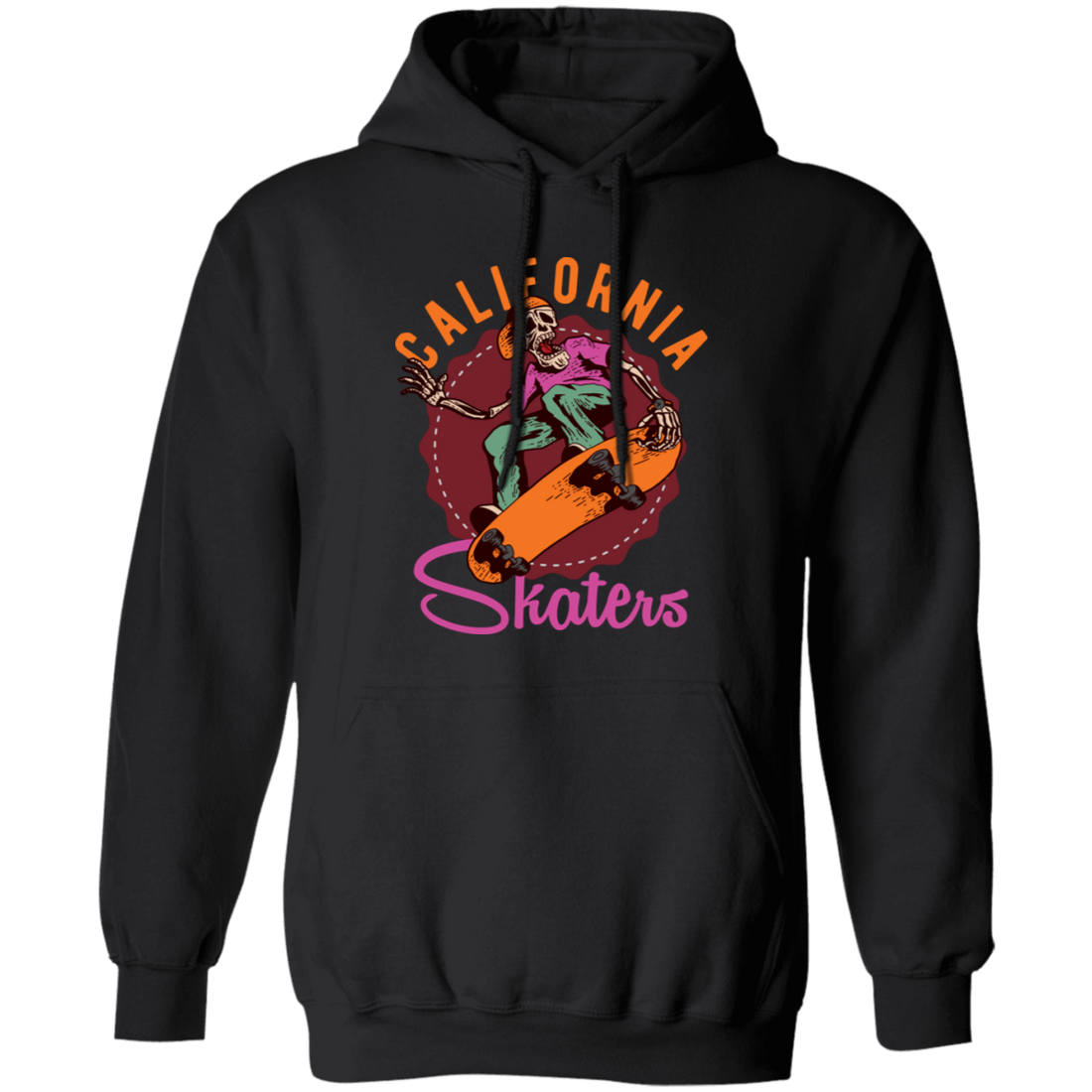 California Skaters, Skating, Hippie Skate, Skate Surfing Pullover Hoodie