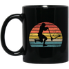 Scoot Lover, Scooter Gift, Funny Sport Vintage Style, Gift For Scooter Rider Black Mug