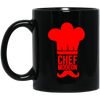 Cook Lover Gift, Cooking Kitchen, Love To Cook, Chef Modeon Gift Black Mug