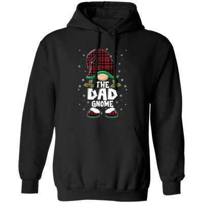 The Dad Gnome Present For Family, Xmas Cute Gnome Lover Pullover Hoodie