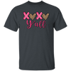 Xoxo Valentine, Love Y'All, Leopard Valentine, Valentine Gift, Valentine's Day, Trendy Valentine Unisex T-Shirt