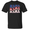 Groovy Mama, Retro Mama, American Mama, Mommy Unisex T-Shirt