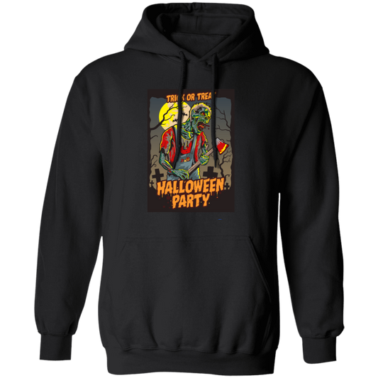 Trick Or Treat, Halloween Party, Halloween Holiday Pullover Hoodie