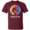 Cool Parkour, Freerunning Skirter Motif, Great Gift For Parkour, Freerunners Vintage Unisex T-Shirt