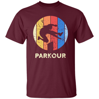 Cool Parkour, Freerunning Skirter Motif, Great Gift For Parkour, Freerunners Vintage Unisex T-Shirt